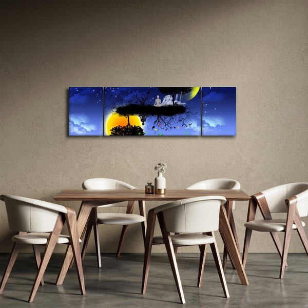 Obraz - Odbicie równowagi (170x50 cm)