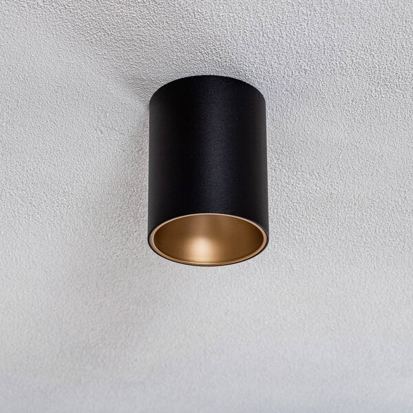 Reflektor sufitowy Eye Tone Nowodvorski Lighting, możliwość ściemniania, czarny, salon / jadalnia, metal, nowoczesny
