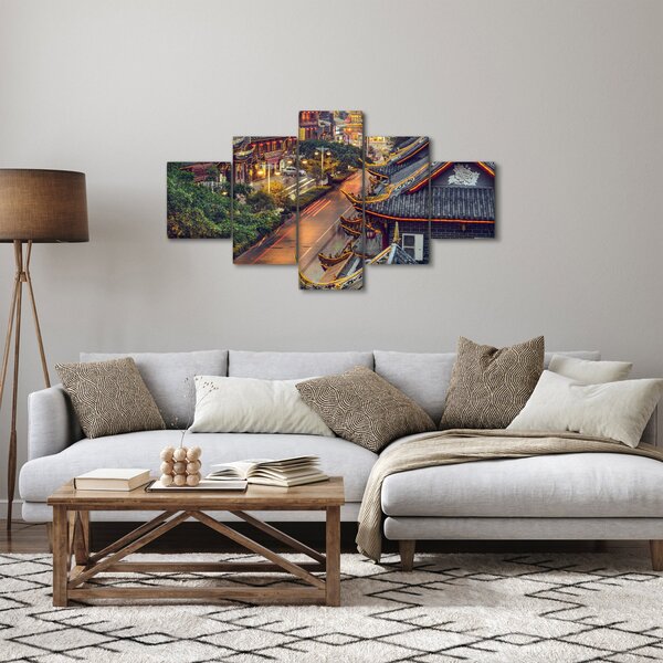 Obraz - Qintai Road, Chengdu, Chiny (125x70 cm)
