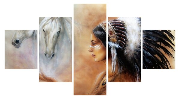Obraz - Czary Indian (125x70 cm)