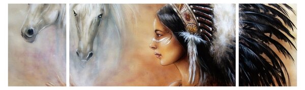 Obraz - Czary Indian (170x50 cm)