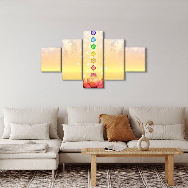 Obraz - Czakry (125x70 cm)