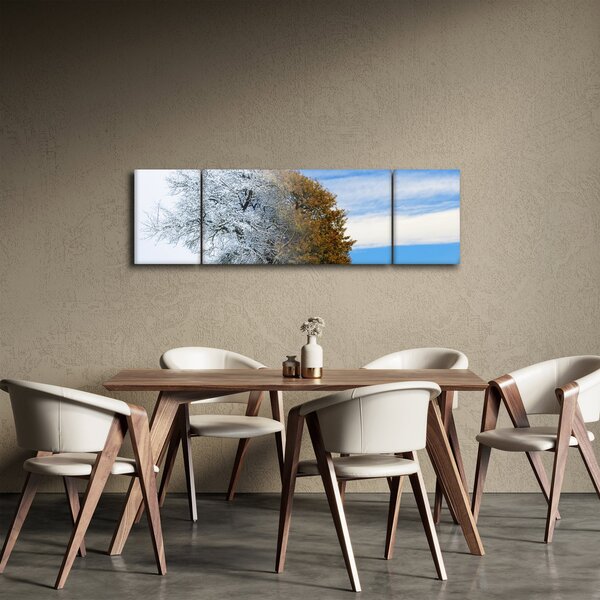 Obraz - Zmiana pór roku (170x50 cm)