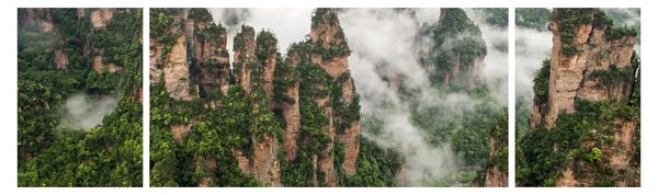 Obraz - Zhangjiajie National Park, Chiny (170x50 cm)