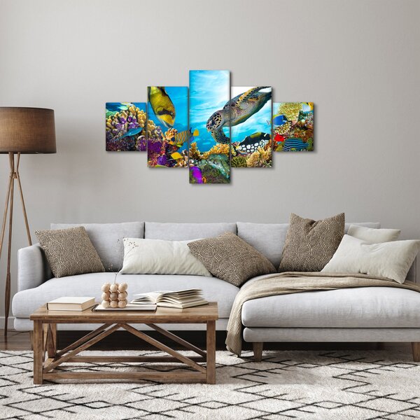 Obraz rafy koralowej (125x70 cm)