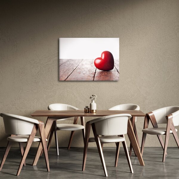Obraz drewnianego serca (70x50 cm)