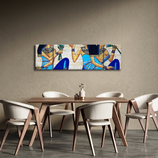 Obraz - Malarstwo egipskie (170x50 cm)