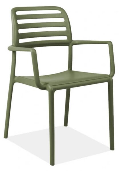 Zestaw mebli ogrodowych Nardi COSTA/CLIP 4+1 Agave