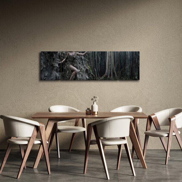 Obraz - Leśna wróżka (170x50 cm)