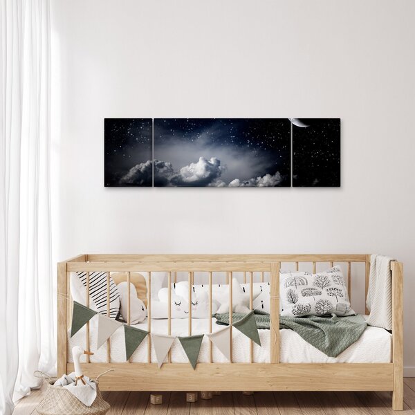 Obraz - Gwiaździste niebo (170x50 cm)