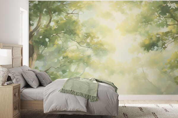Fototapety Obraz przedstawiający abstrakcyjne imitacje gałęzi drzew, Fototapety Natura, w05588 : Uwalls.pl