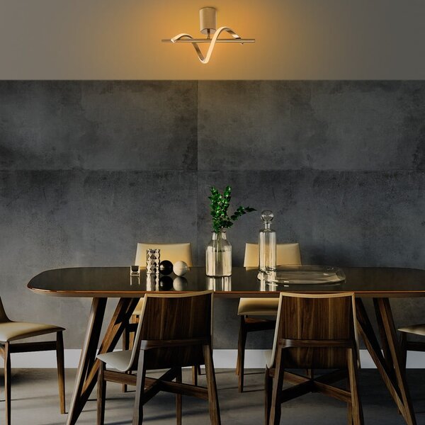 Lampa sufitowa LED w kolorze złota 7x41 cm Likma – Opviq lights