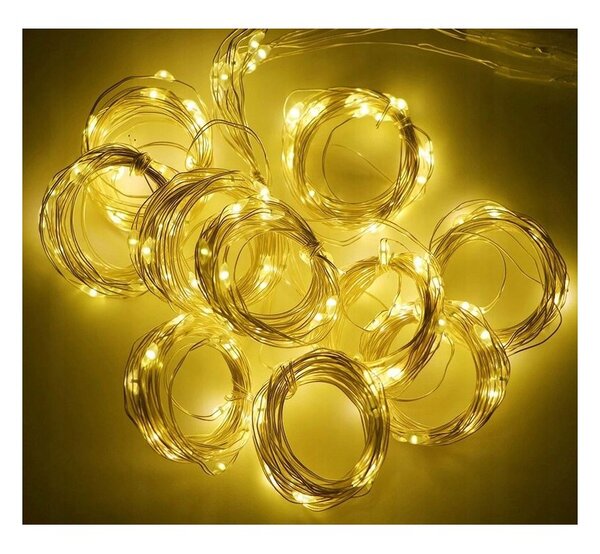 Kurtyna świetlna LED STAR RAIN 3x3 m, ciepła biel