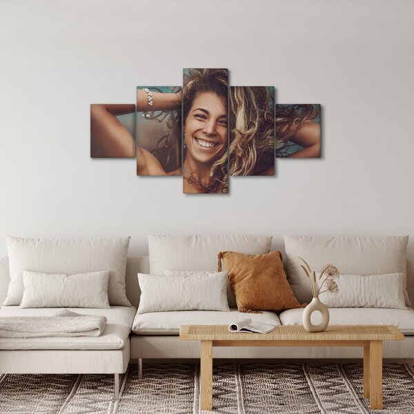 Obraz - Portret młodej kobiety (125x70 cm)