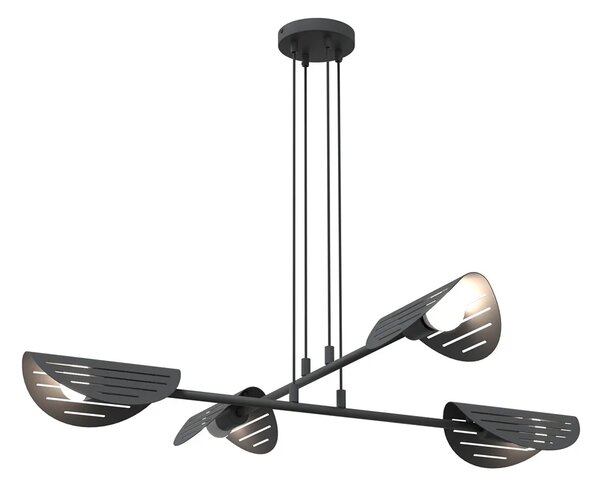 Czarna nowoczesna lampa wisząca - D168 R3-N72