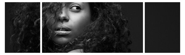 Obraz - Portret kobiety (170x50 cm)