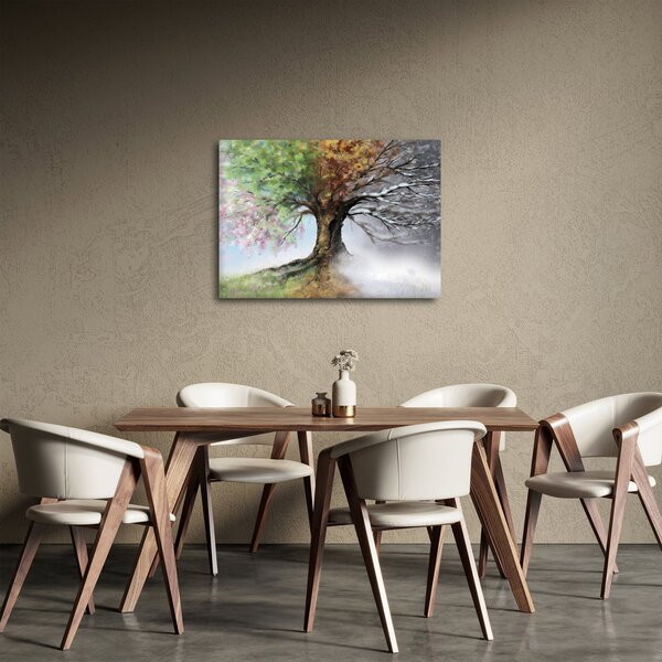 Obraz - Drzewo czterech pór roku (70x50 cm)