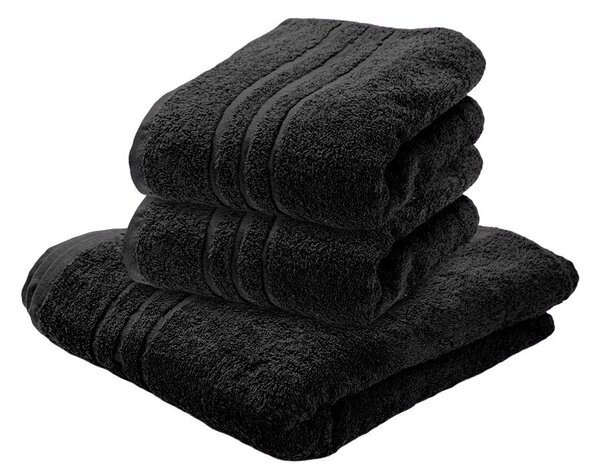 Ręcznik kąpielowy Comfort Maxi 100x180 cm czarny, 100% bawełna