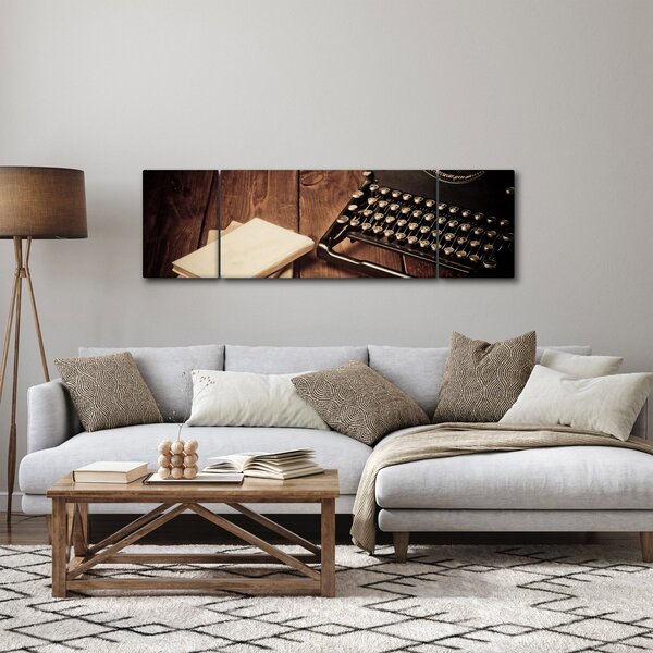Obraz maszyny do pisania (170x50 cm)