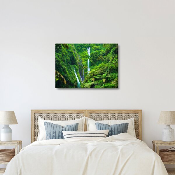 Obraz - Wodospady Madakaripura, Jawa Wschodnia, Indonezja (70x50 cm)
