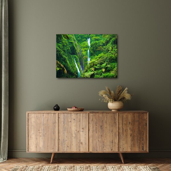 Obraz - Wodospady Madakaripura, Jawa Wschodnia, Indonezja (70x50 cm)