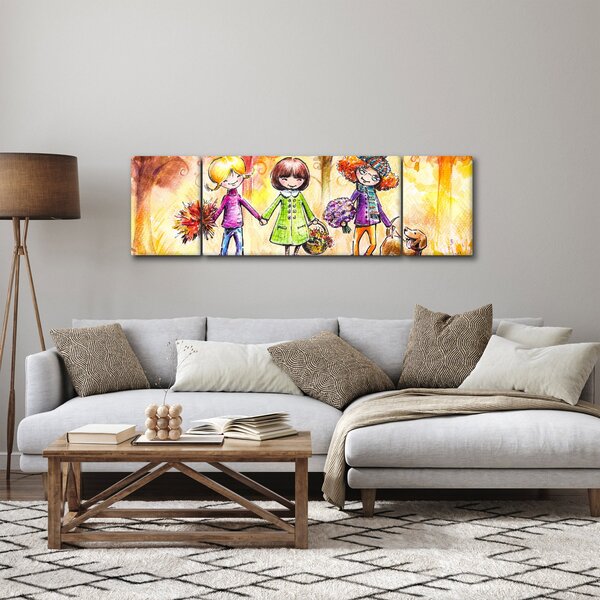 Obraz - Przyjaźń (170x50 cm)