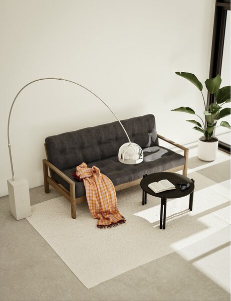 Beżowa rozkładana sofa 205 cm Knob – Karup Design