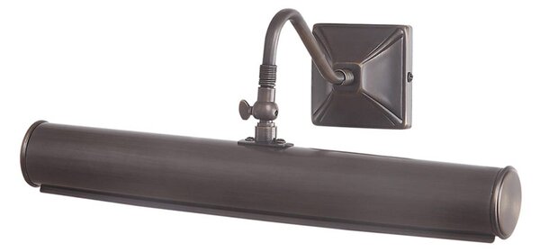 Elstead Oświetlenie obrazów Picture Lights brąz, 36 cm Lights, możliwość ściemniania, brązowy / mosiężny, salon / jadalnia, metal, antyczny