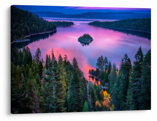 Obraz - Jezioro Tahoe, Sierra Nevada, Kalifornia, USA (70x50 cm)