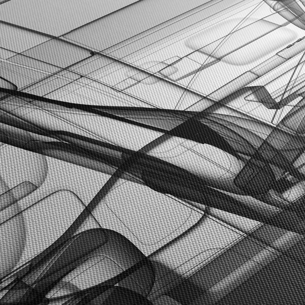 Obraz - Model samochodu 3D (170x50 cm)