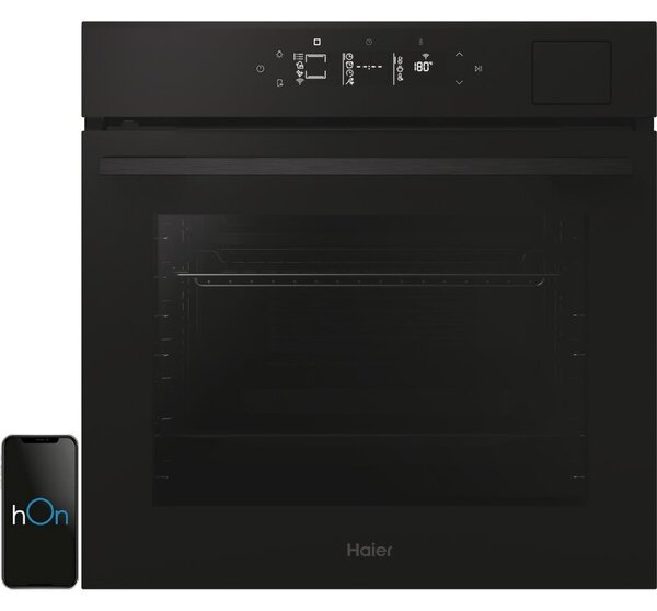 Piekarnik HAIER H6 ID46G3SHTB ID Series 4 Elektryczny parowy Steam Plus Czarny A++