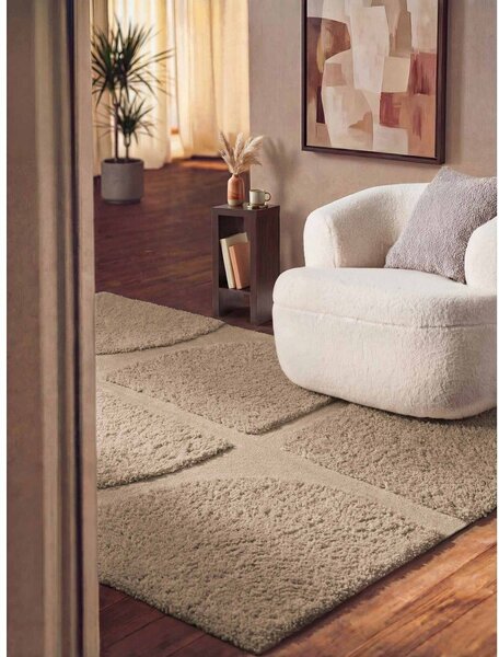 Beżowy dywan tkany ręcznie 160x230 cm Lambeth Jasper – Ted Baker