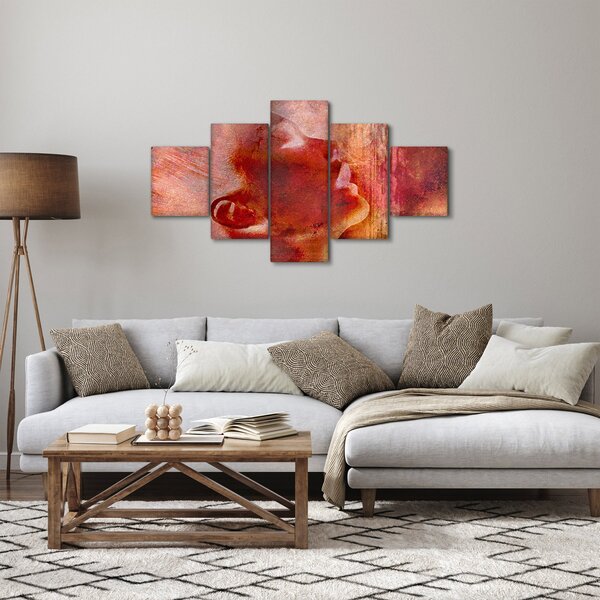 Obraz - Profil twarzy kobiety (125x70 cm)