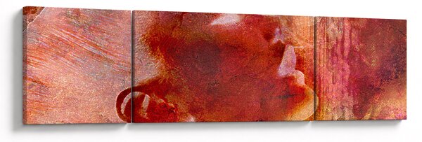 Obraz - Profil twarzy kobiety (170x50 cm)