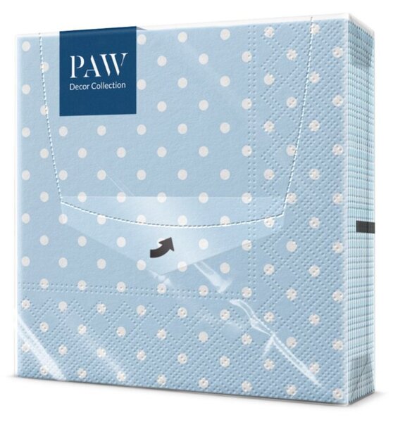 Serwetki papierowe PAW 33x33 cm dekoracyjne stołowe na przyjęcie 20 szt