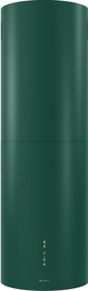 Okap GLOBALO Cylindro Isola 39.7 Zielony 742m3/h 61dB klasa B WyÅwietlacz elektroniczny