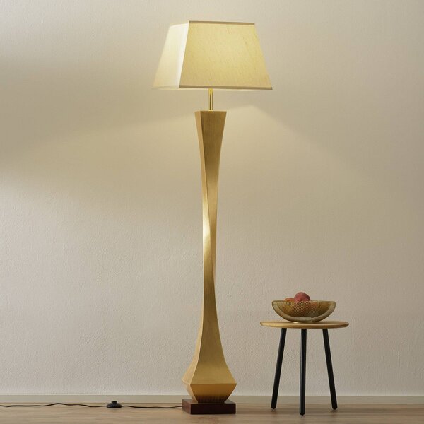 Schuller Valencia Lampa stojąca Deco, mosiężny / złoty, salon / jadalnia, metal, nowoczesny