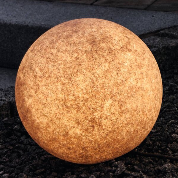 Heitronic Lampa deko Mundan 40 cm, terracotta, terracotta, tworzywo sztuczne, nowoczesny