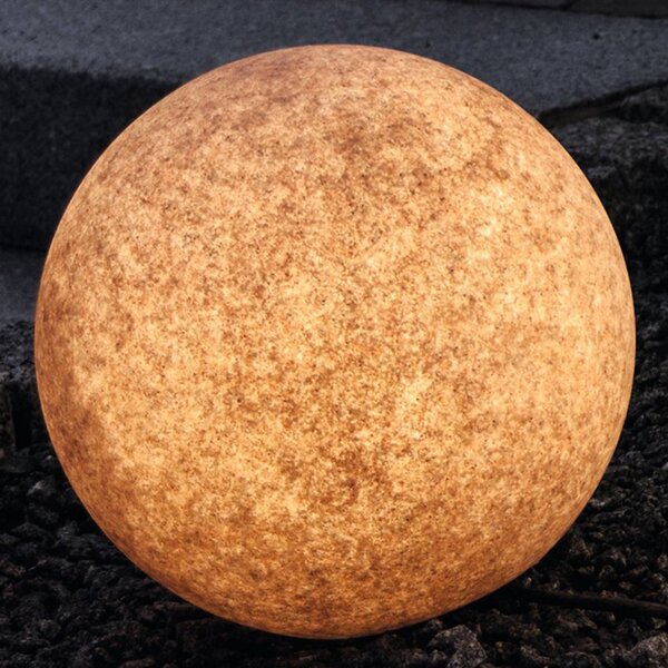 Heitronic Mundan – lampa dekoracyjna 50 cm, terracotta, terracotta, tworzywo sztuczne, nowoczesny