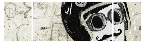 Obraz - Zawodnik (170x50 cm)