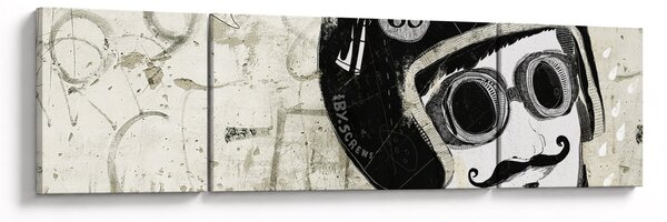 Obraz - Zawodnik (170x50 cm)