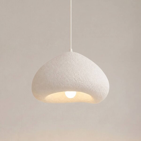 Lampa wisząca Lora Opviq, możliwość ściemniania, biały / opal, salon / jadalnia, tworzywo sztuczne, nowoczesny