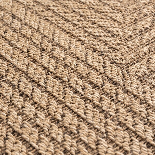 Brązowy dywan odpowiedni na zewnątrz 80x150 cm Timber 1404 – Ayyildiz Carpets