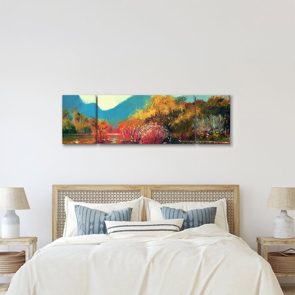 Obraz - Kolory jesieni (170x50 cm)
