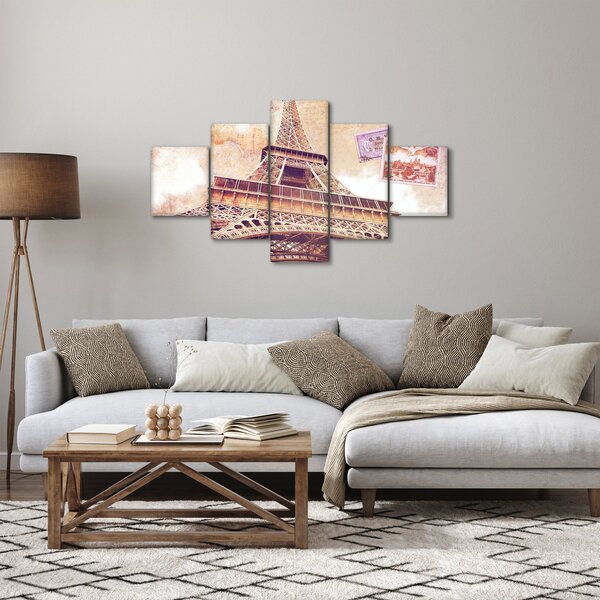 Obraz - Widok z Paryża (125x70 cm)
