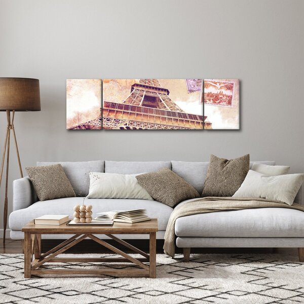 Obraz - Widok z Paryża (170x50 cm)