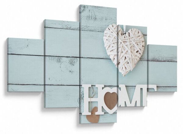 Obraz - I love home (125x70 cm)