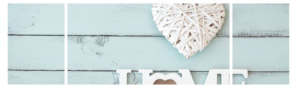 Obraz - I love home (170x50 cm)