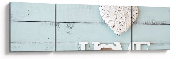 Obraz - I love home (170x50 cm)