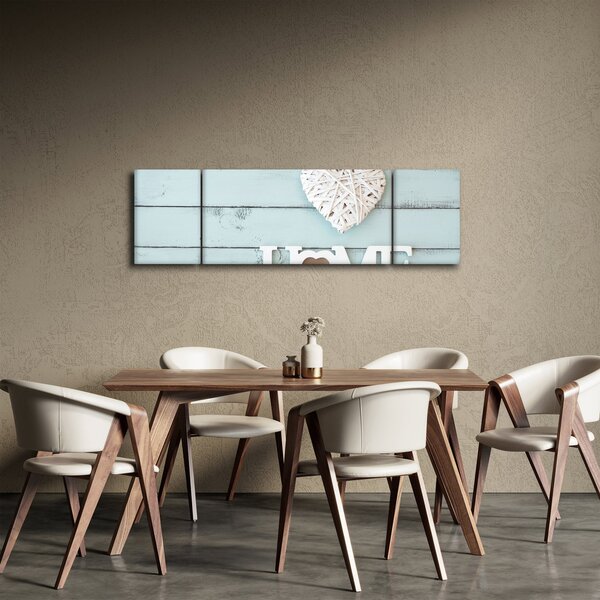 Obraz - I love home (170x50 cm)